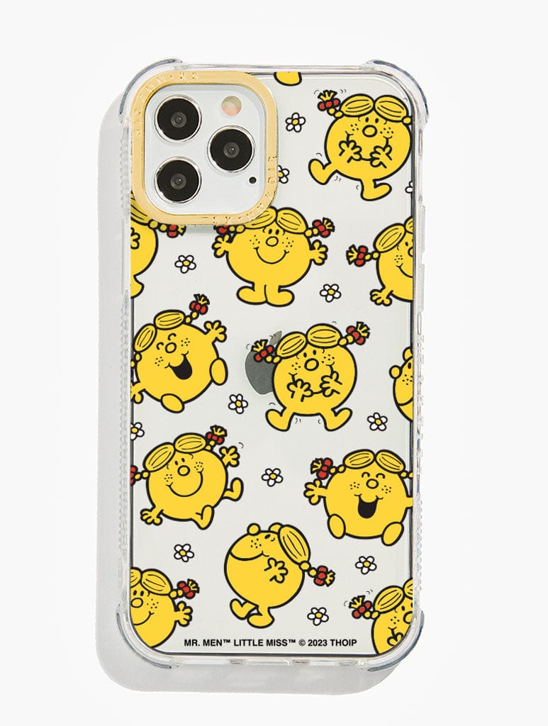 Mr Men and Little Miss x Skinnydip Little Miss Sunshine Shock i Phone Case, i Phone 14 Pro Max Case