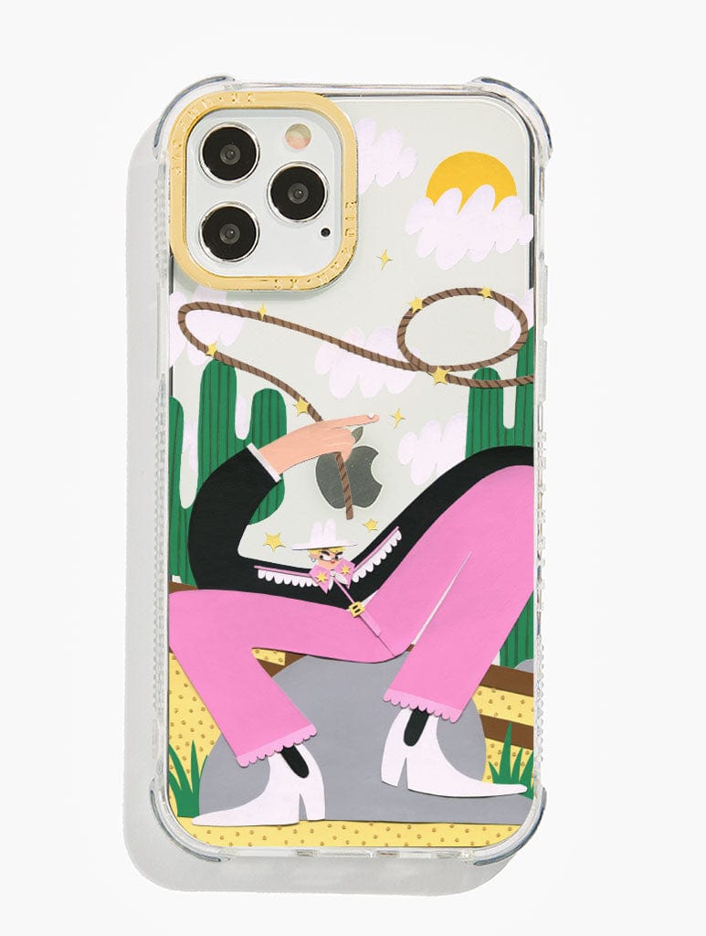 Naomi Anderson-Subryan x Skinnydip Yeehaw Shock i Phone Case, i Phone 15 Case