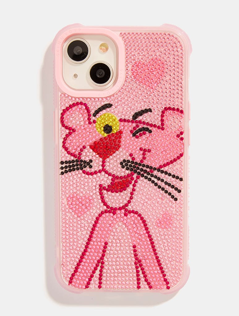Pink Panther x Skinnydip Bling Shock Case, i Phone 12 / 12 Pro Case