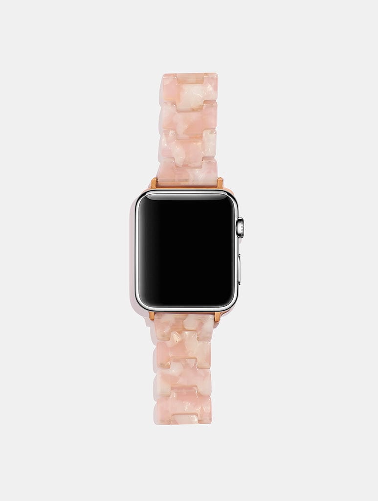Pink Tort Apple Watch Strap, 38/40/41mm