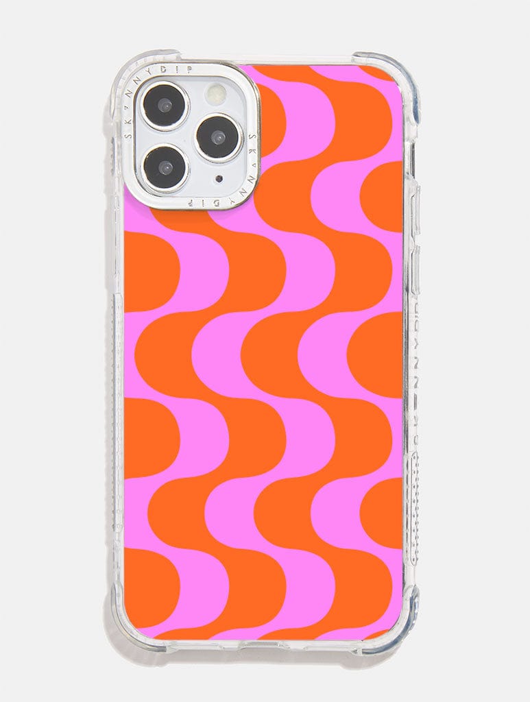 Pose & Repeat Pink Wiggle Shock i Phone Case, i Phone 14 Pro Max Case
