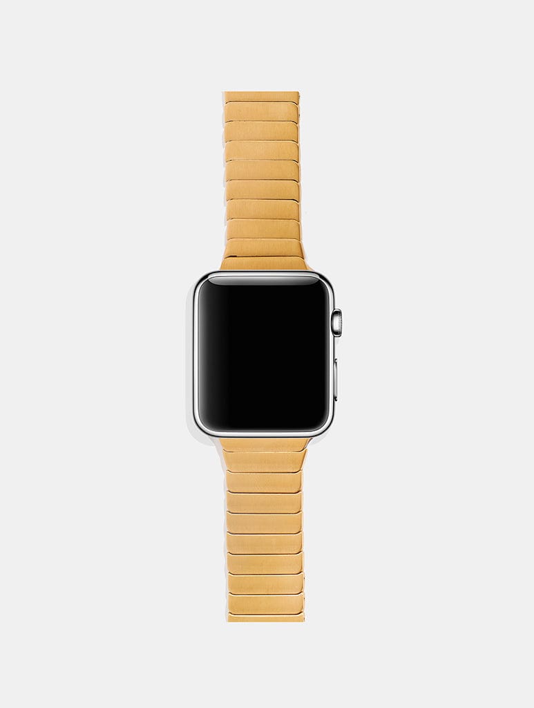 Premium Slinky Chain Apple Watch Strap - Gold, 42/44/45mm