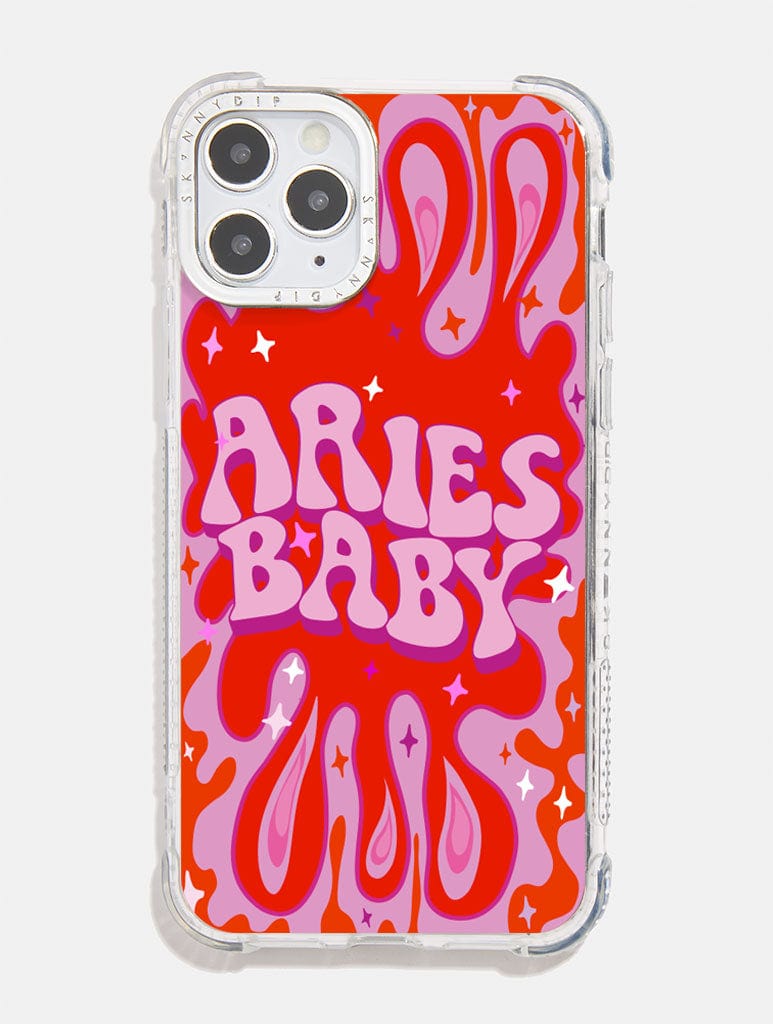 Printed Weird x Skinnydip Aries Shock i Phone Case, i Phone 13 Mini Case