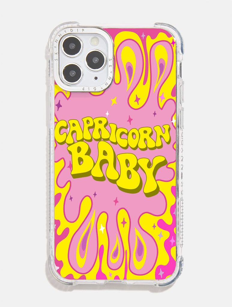 Printed Weird x Skinnydip Capricorn Shock i Phone Case, i Phone 13 Mini Case