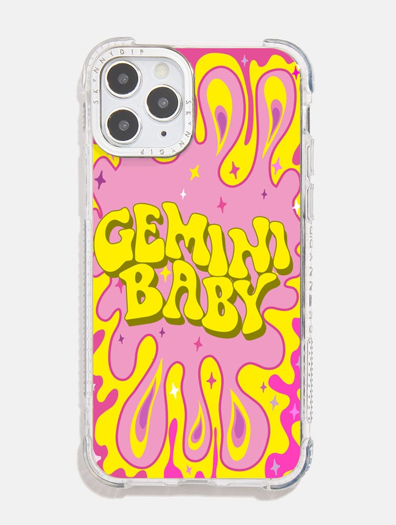 Printed Weird x Skinnydip Gemini Shock i Phone Case, i Phone 15 Plus Case