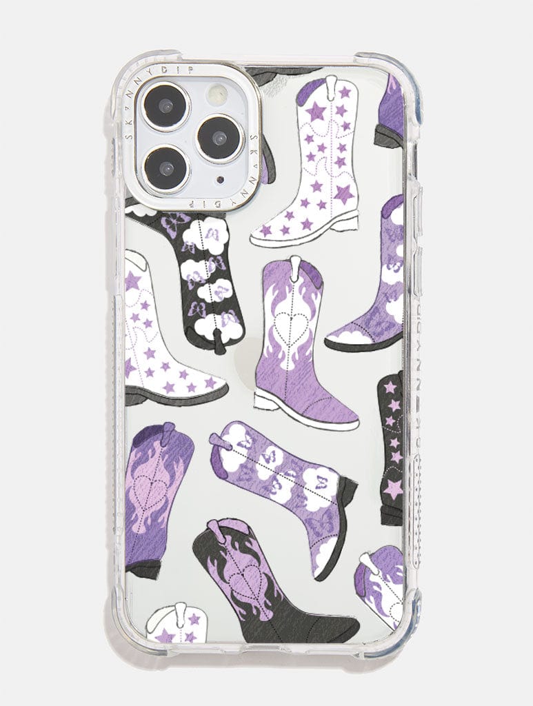 Purple Cowboy Shock i Phone Case, i Phone 12 / 12 Pro Case