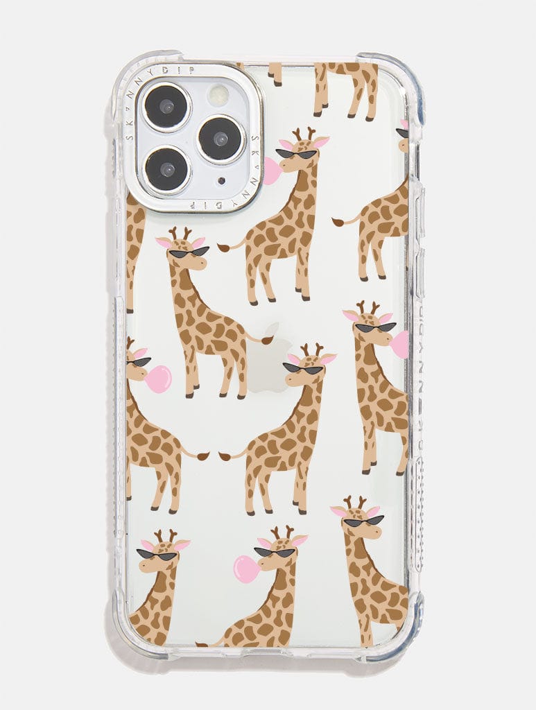 Sassy Giraffe Shock i Phone Case, i Phone 15 Case