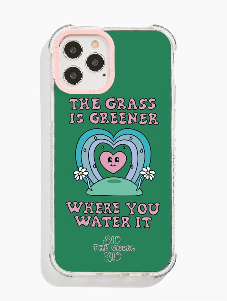 Sid the Visual Kid x Skinnydip Greener Grass Shock i Phone Case, i Phone 15 Case