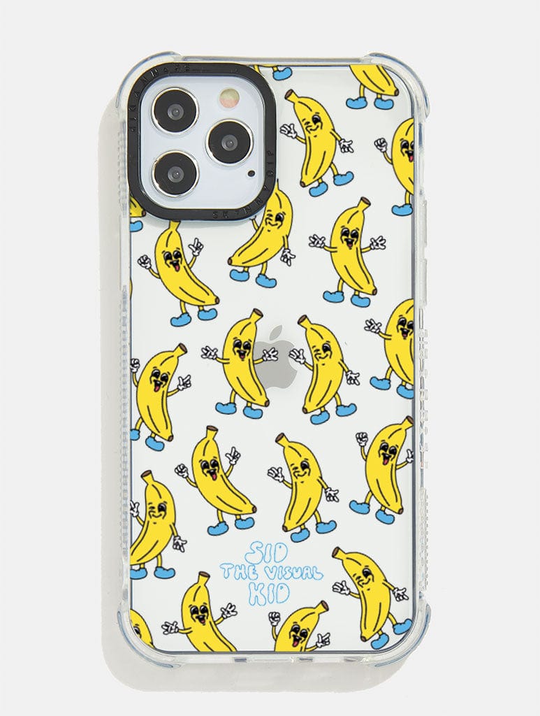 Sid the Visual Kid x Skinnydip Happy Banana Shock i Phone Case, i Phone 15 Pro Max Case