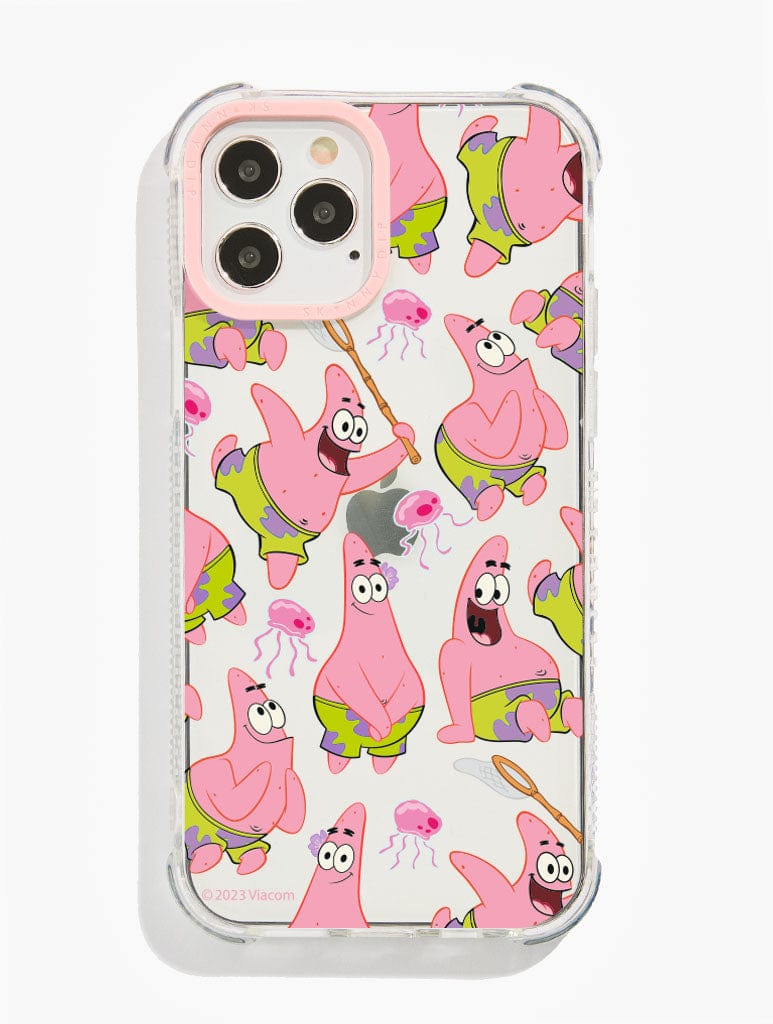Sponge Bob x Skinnydip Patrick and Jellyfish Shock i Phone Case, i Phone 14 Plus Case