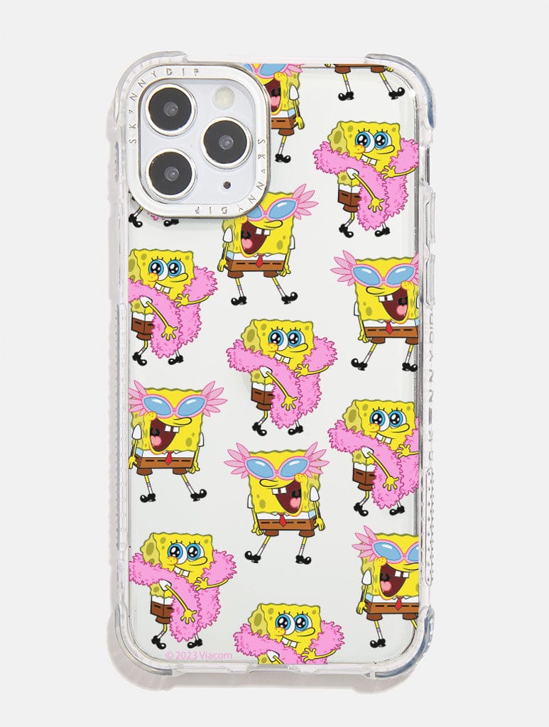 Sponge Bob x Skinnydip Sponge Bob Repeat Shock i Phone Case, i Phone 14 Case