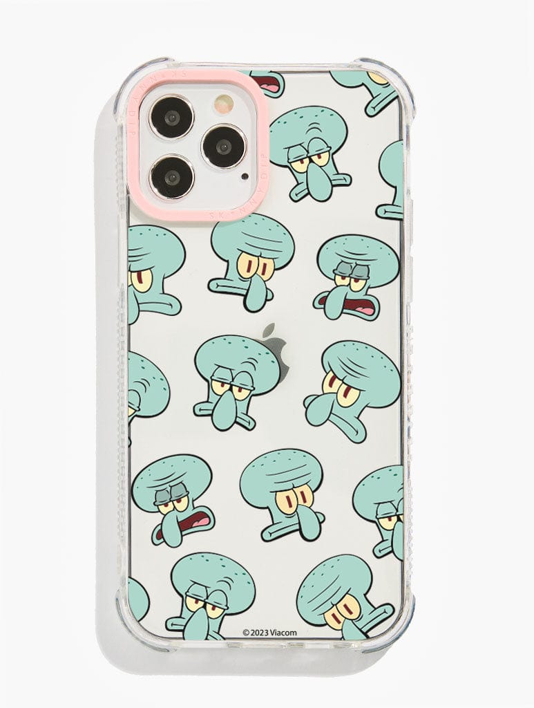 Sponge Bob x Skinnydip Squidward Repeat Shock i Phone Case, i Phone 14 Pro Case