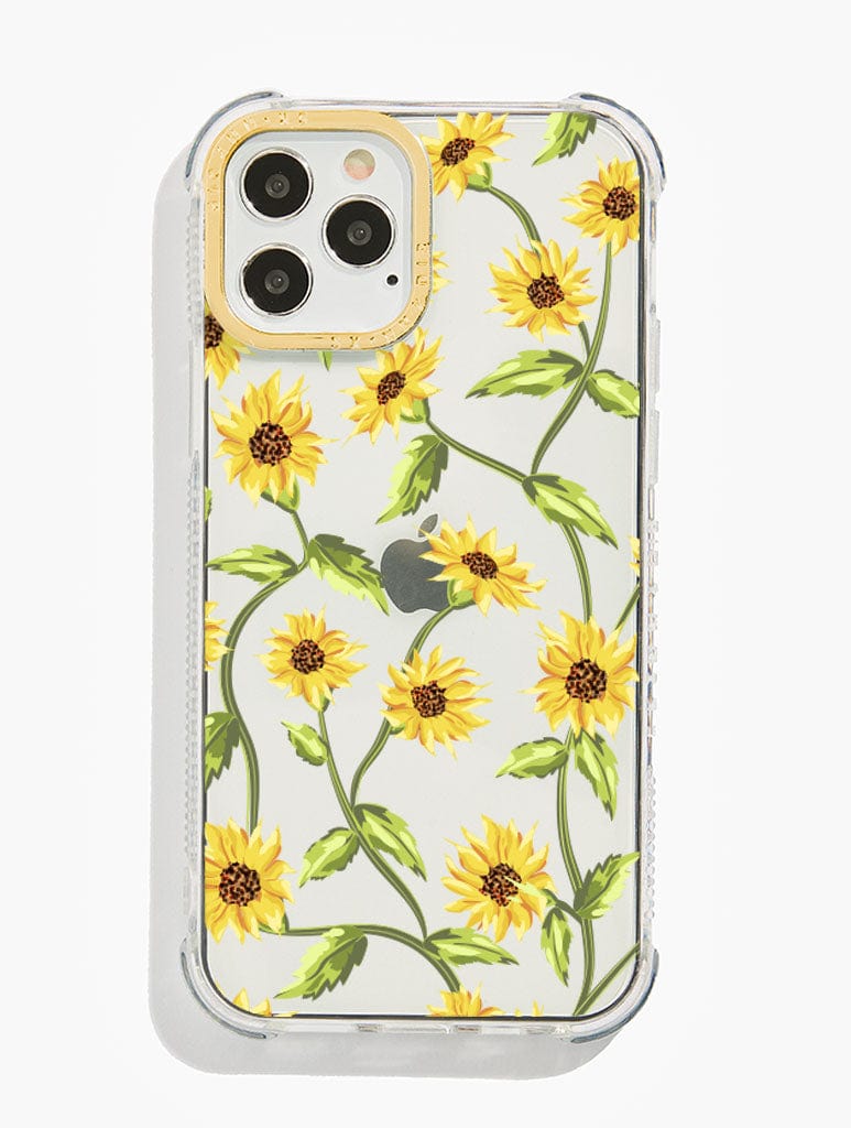 Sunflower Vine Shock i Phone Case, i Phone 15 Case