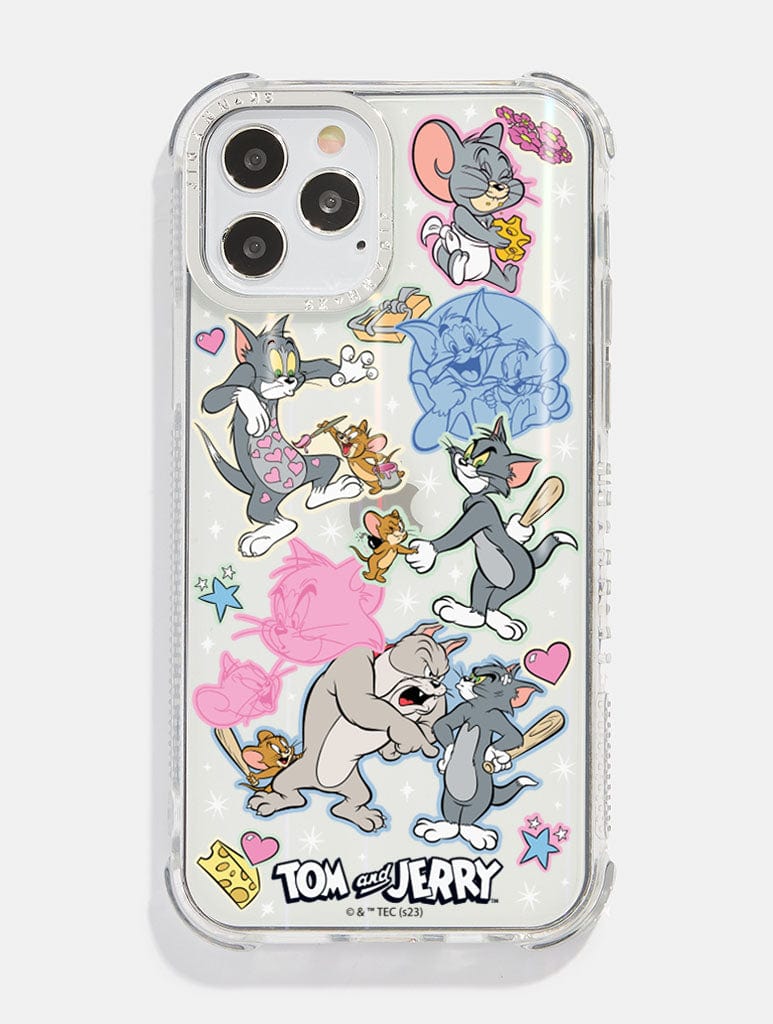 Tom & Jerry x Skinnydip Sticker Shock i Phone Case, i Phone 15 Pro Case
