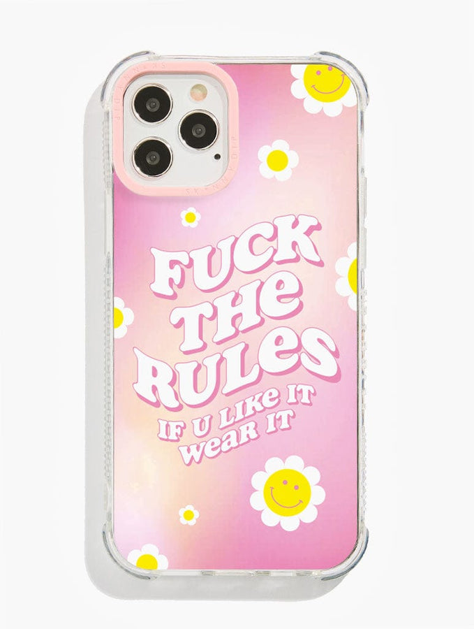 Big Fat Jenna x Skinnydip Fuck The Rules Shock iPhone Case Phone Cases ...