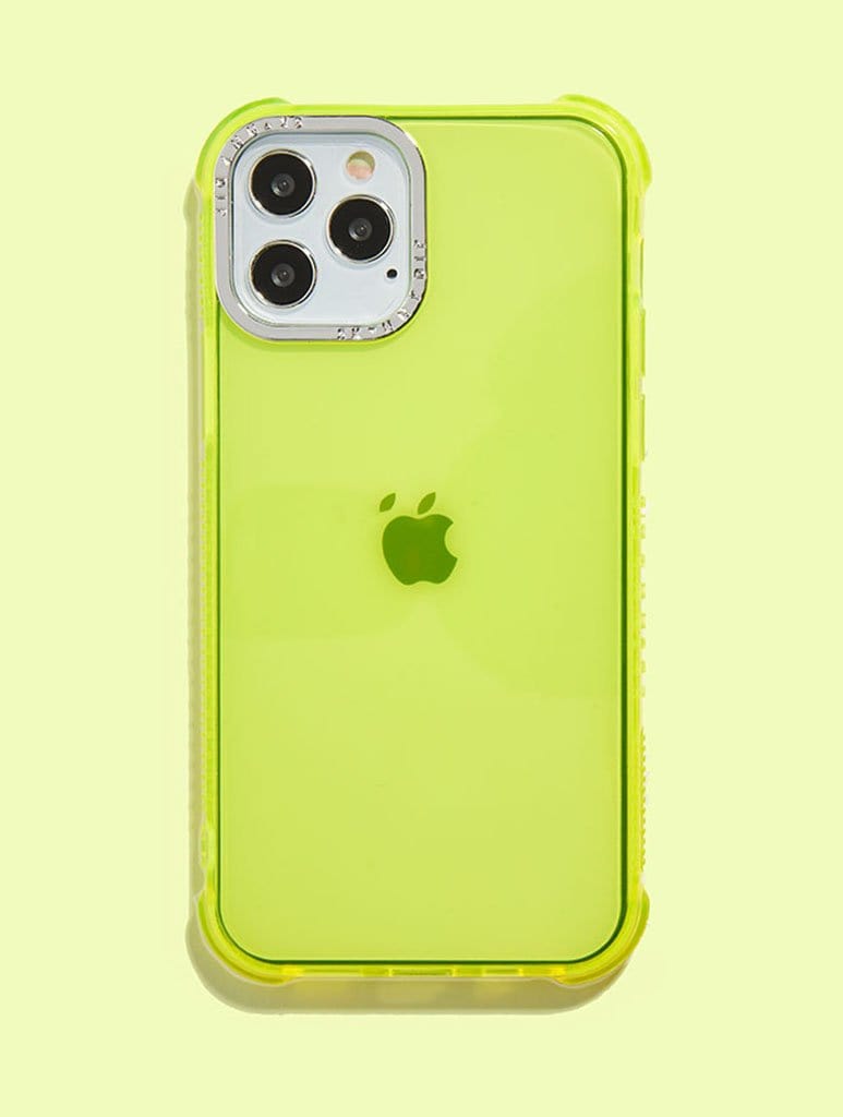 Colourpop Yellow Recycled Shock Case, i Phone 12 / 12 Pro Case