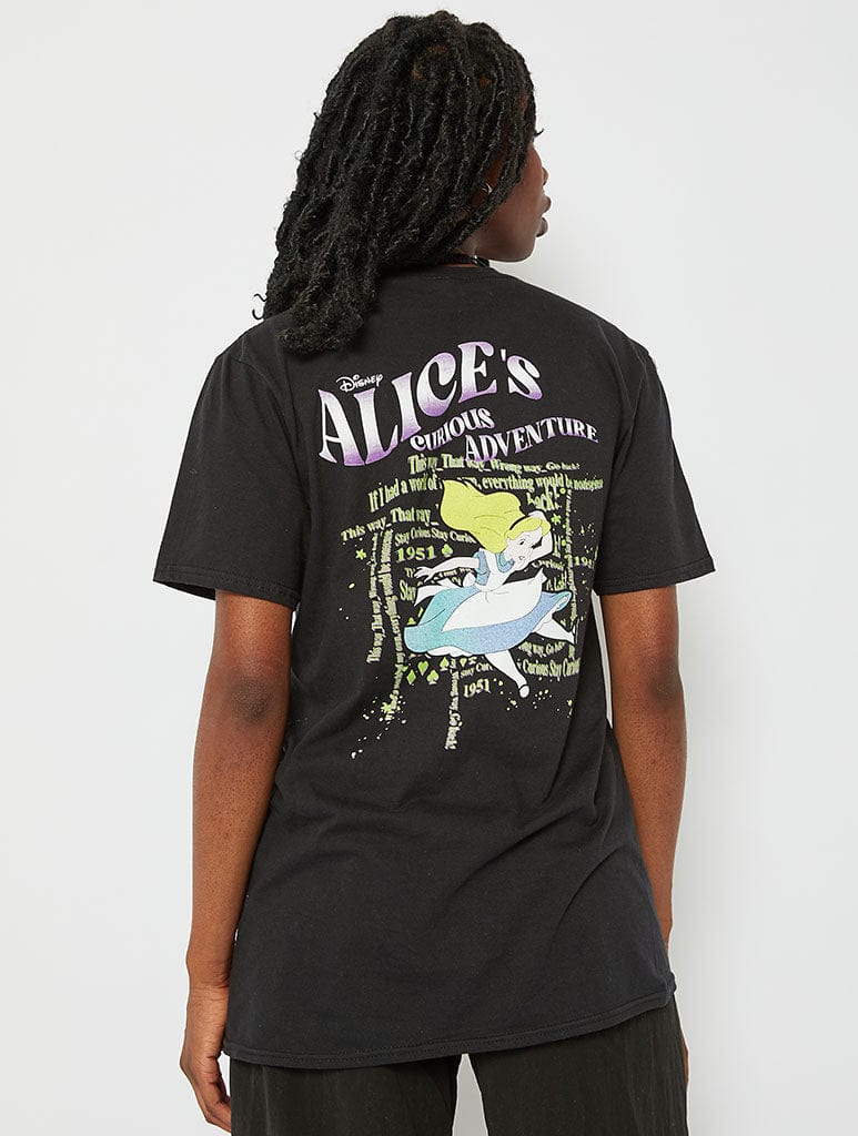 Disney x Skinnydip Alice In Wonderland Graphic T-Shirt, L