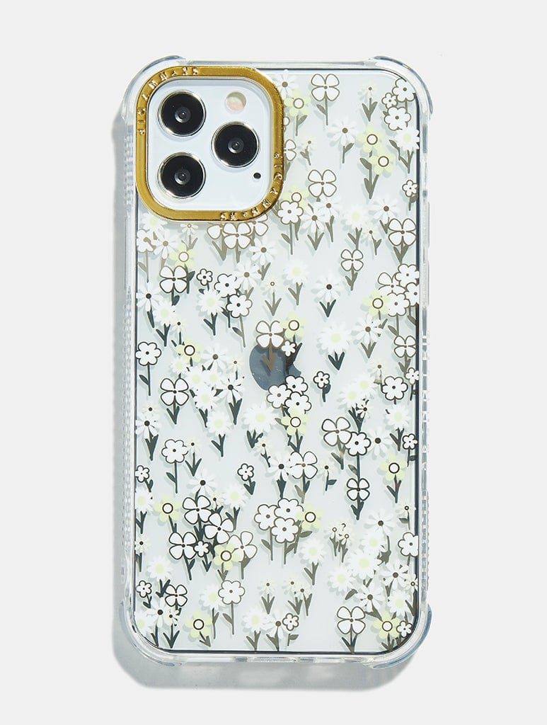 Ditsy Gold Meadow Shock iPhone Case, iPhone 12 / 12 Pro Case