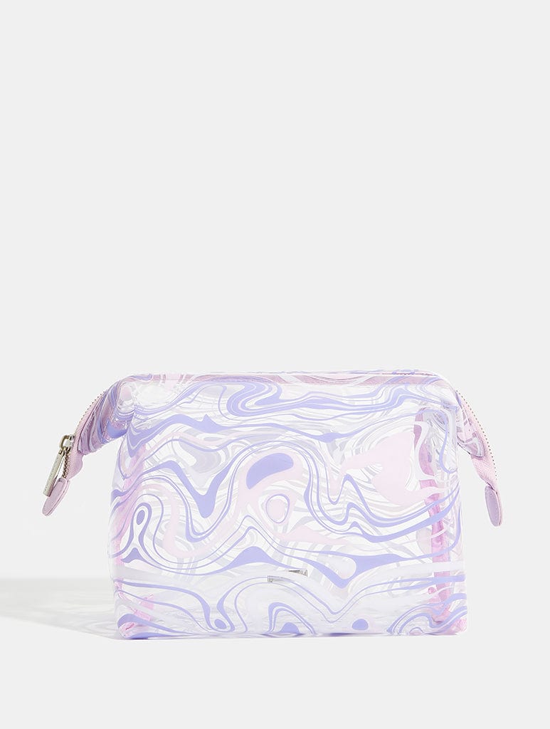 Lilac Swirl Wash Bag