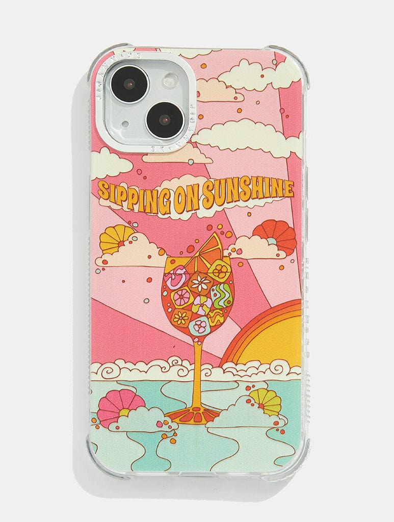 Mojo Valley x Skinnydip Sipping On Sunshine Shock iPhone Case, iPhone 12 / 12 Pro Case