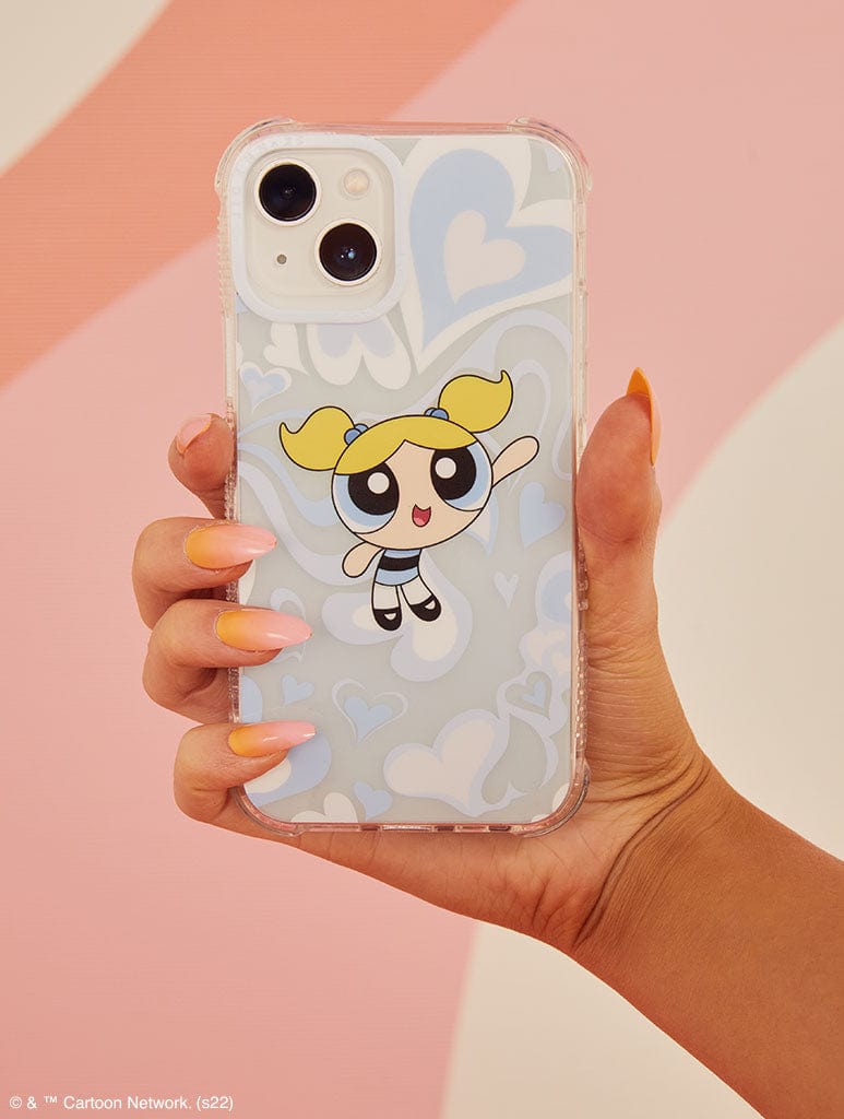 Powerpuff Girls x Skinnydip Bubbles Blue Base Shock iPhone Case, iPhone 12 / 12 Pro Case