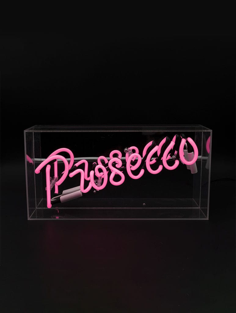 Prosecco Neon Box Sign