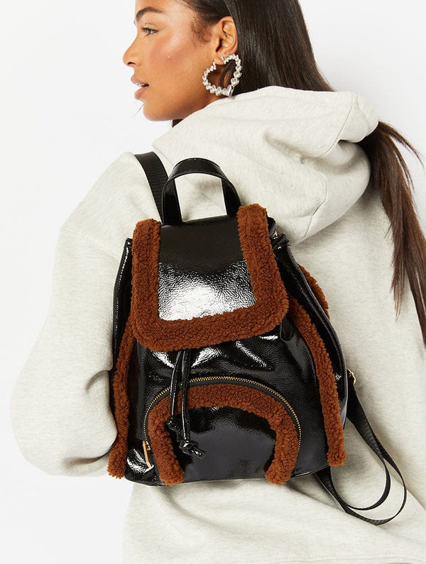 Scarlett Noir Backpack | Shop Ladies Bags | Skinnydip London