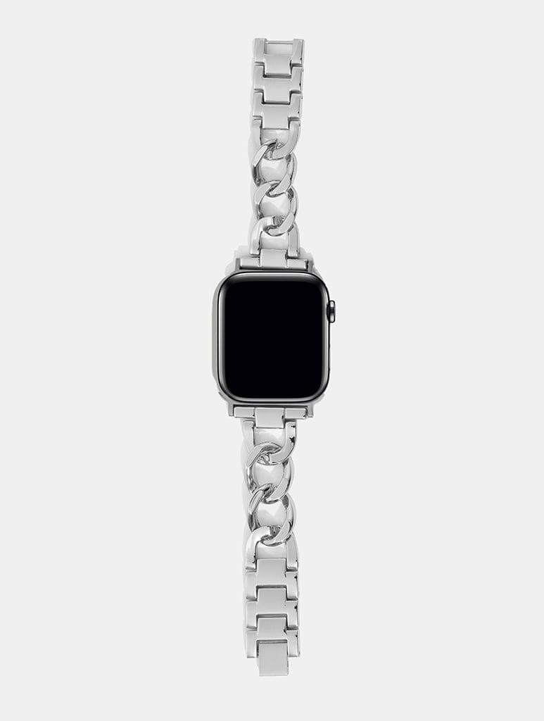 Silver Chain Link Apple Watch Strap, 38/40/41mm