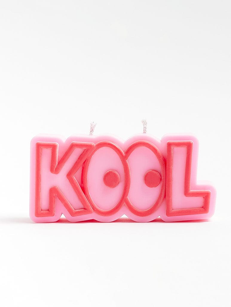 Wavey Casa Kool Candle - Pink/Red