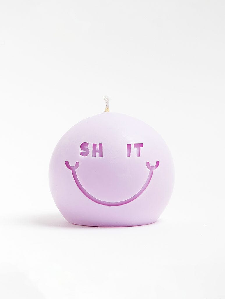 Wavey Casa Little Shit Head Candle - Lilac