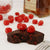 Bourbon Cherry Boozy Brownies-Small Batch Brownies