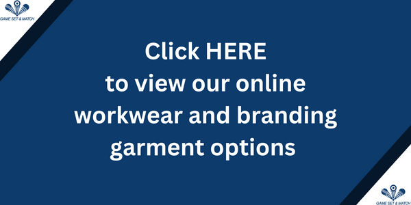 Workwear & Branding Service – Game Set & Match