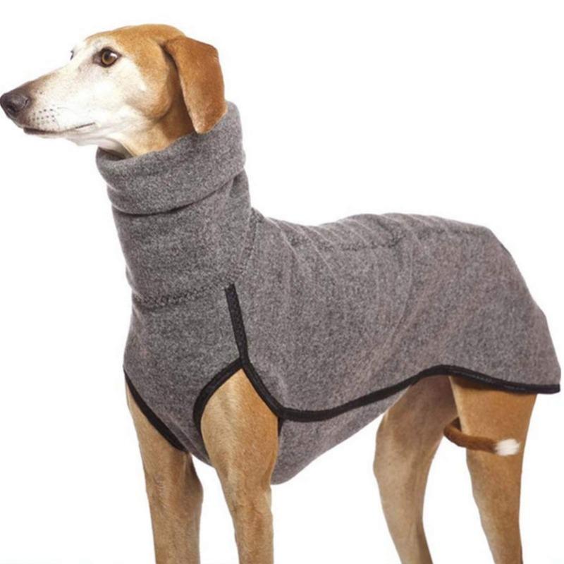 High Collar Pet Clothes for Medium Large Dogs great dog jumper LawrenceMarket