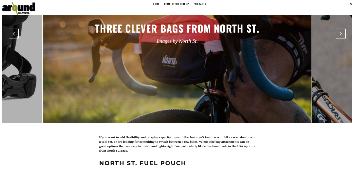 North St. Bags 3 Clever Bike Bags Articles