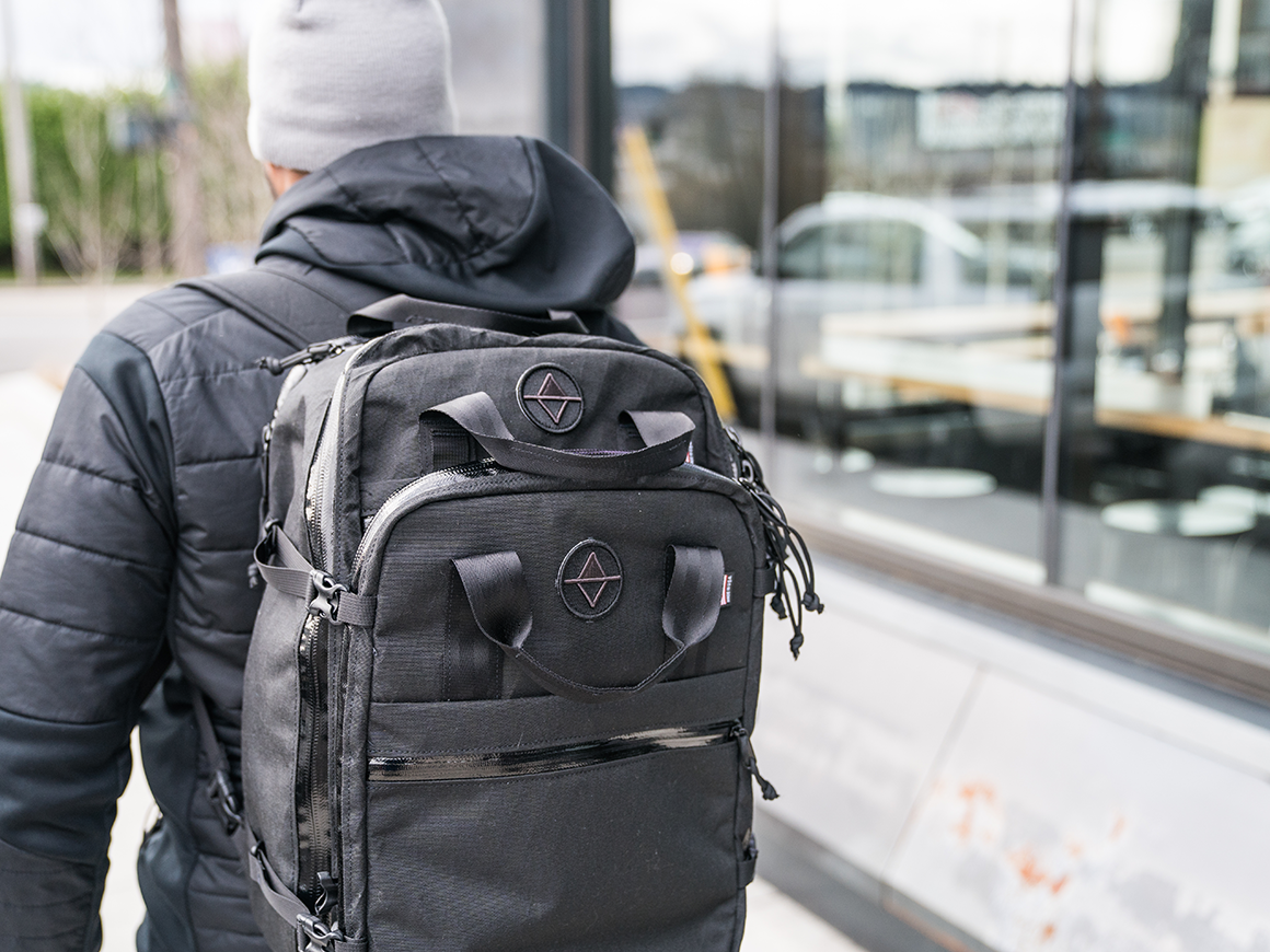 vans tropical print backpack