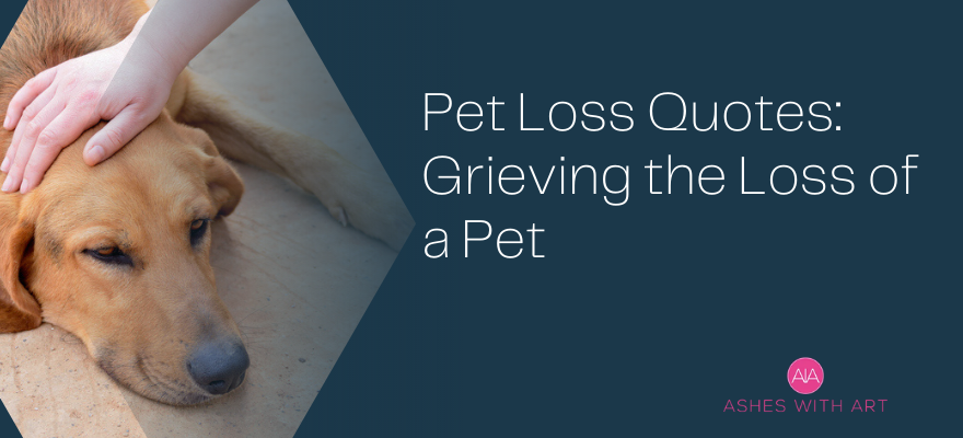how do you grieve the loss of a dog