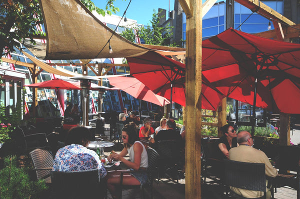 Cafe Bicyclette Edmonton Patio