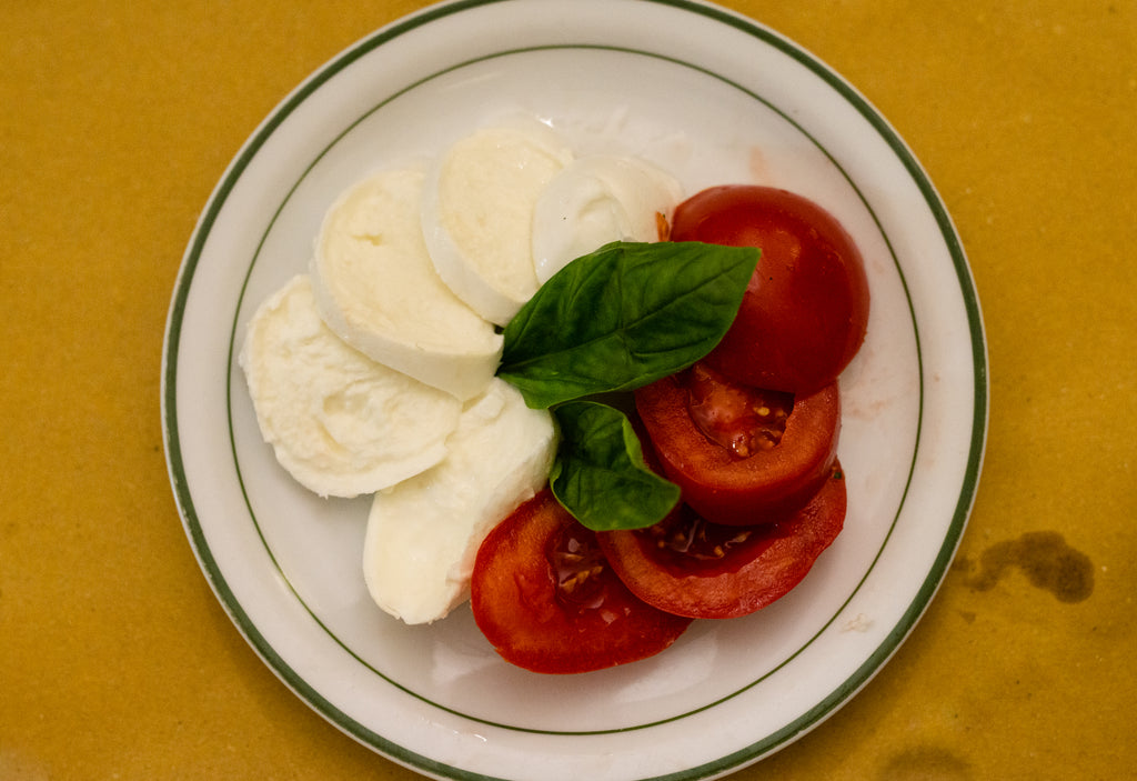 Caprese salad in florence