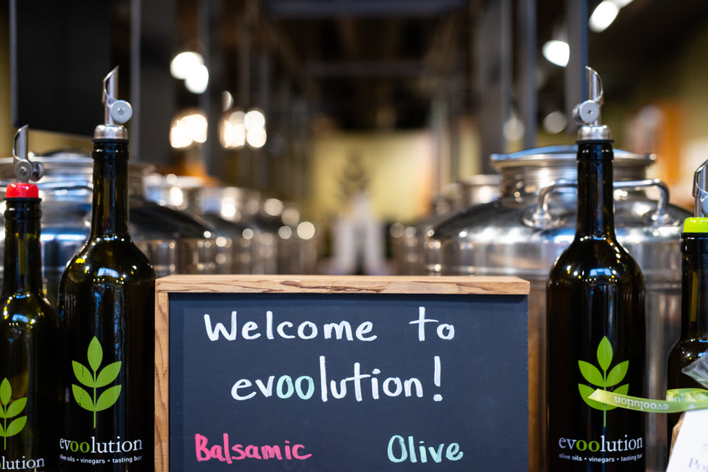 Evoolution's welcome sign