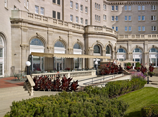 Fairmont Hotel MacDonald Patio Edmonton