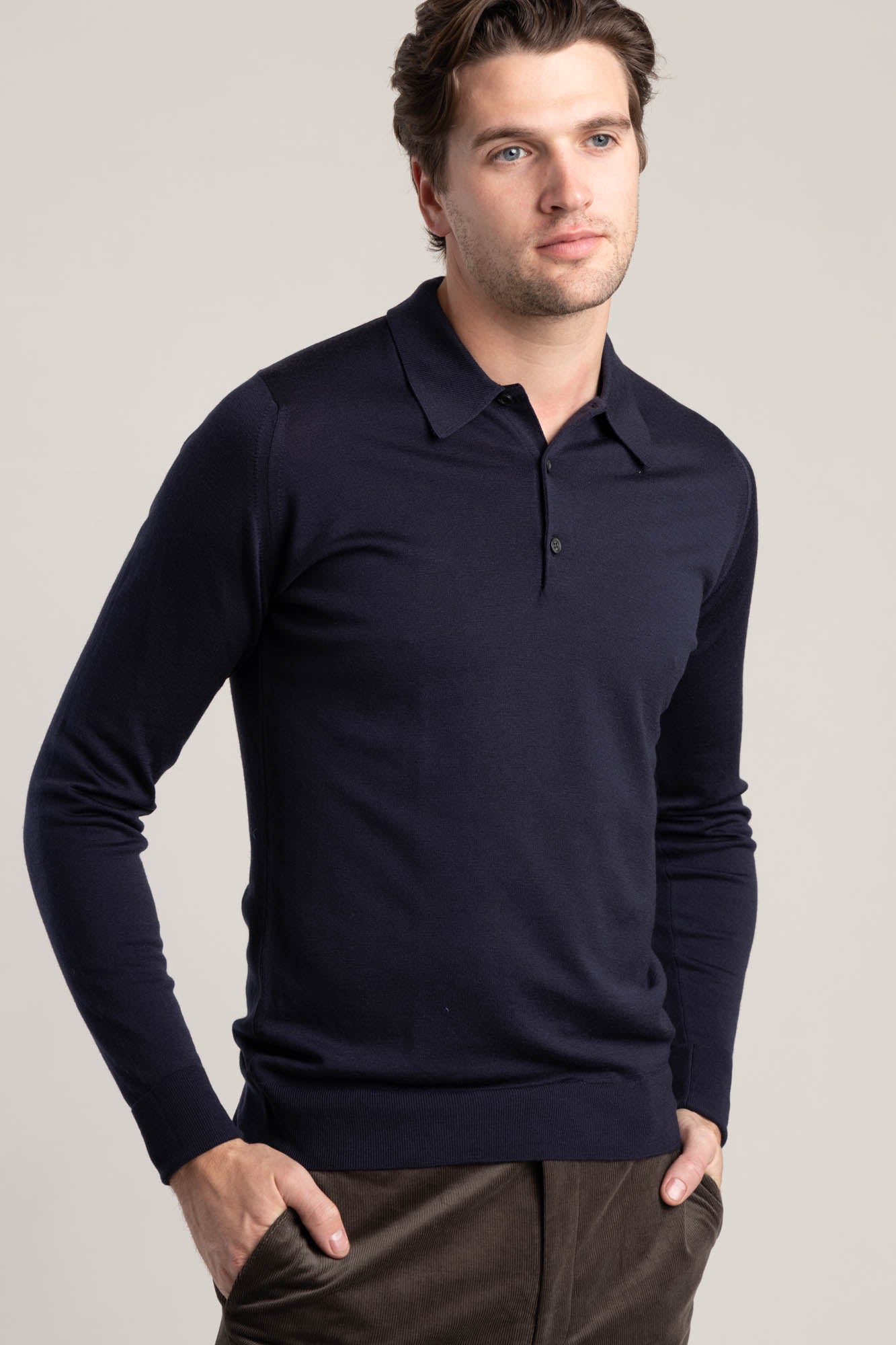 Navy Dorset Sweater