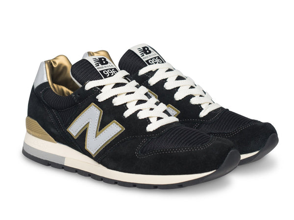 New Balance black and gold sneakers Made in USA