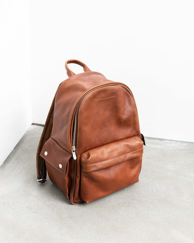 leather backpack for travel