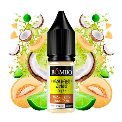 Melon Lime and Coco Salts - Sales de Nicotina - Bombo | SN-BOM-10-WAI-MLC-20