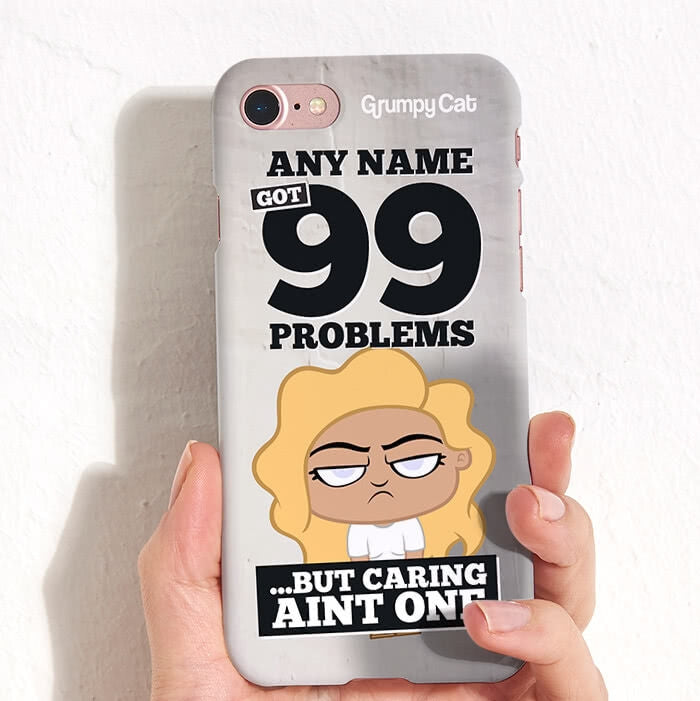 Grumpy Cat 99 Problems Phone Case Toxic Fox