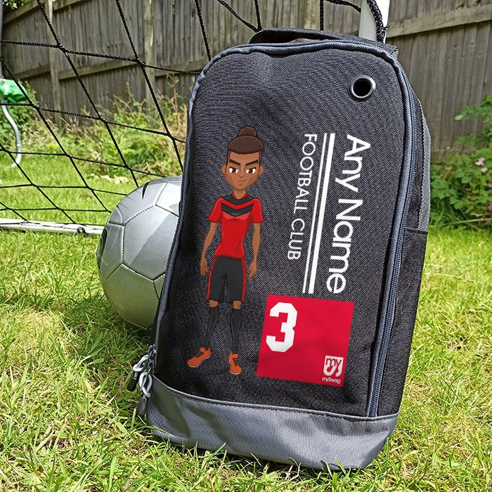 personalised football boot bag