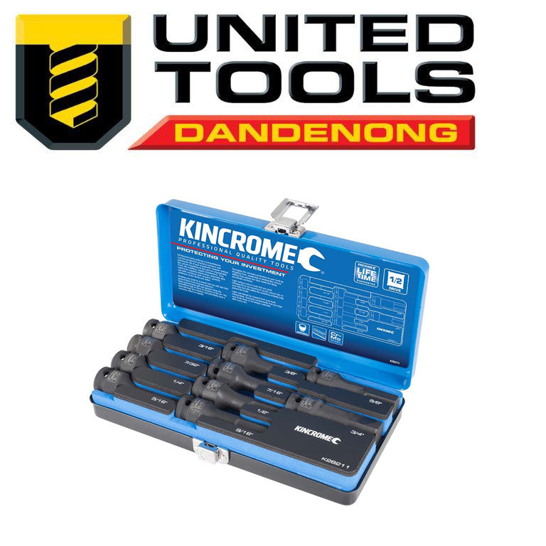 Kincrome deep clearance impact socket set