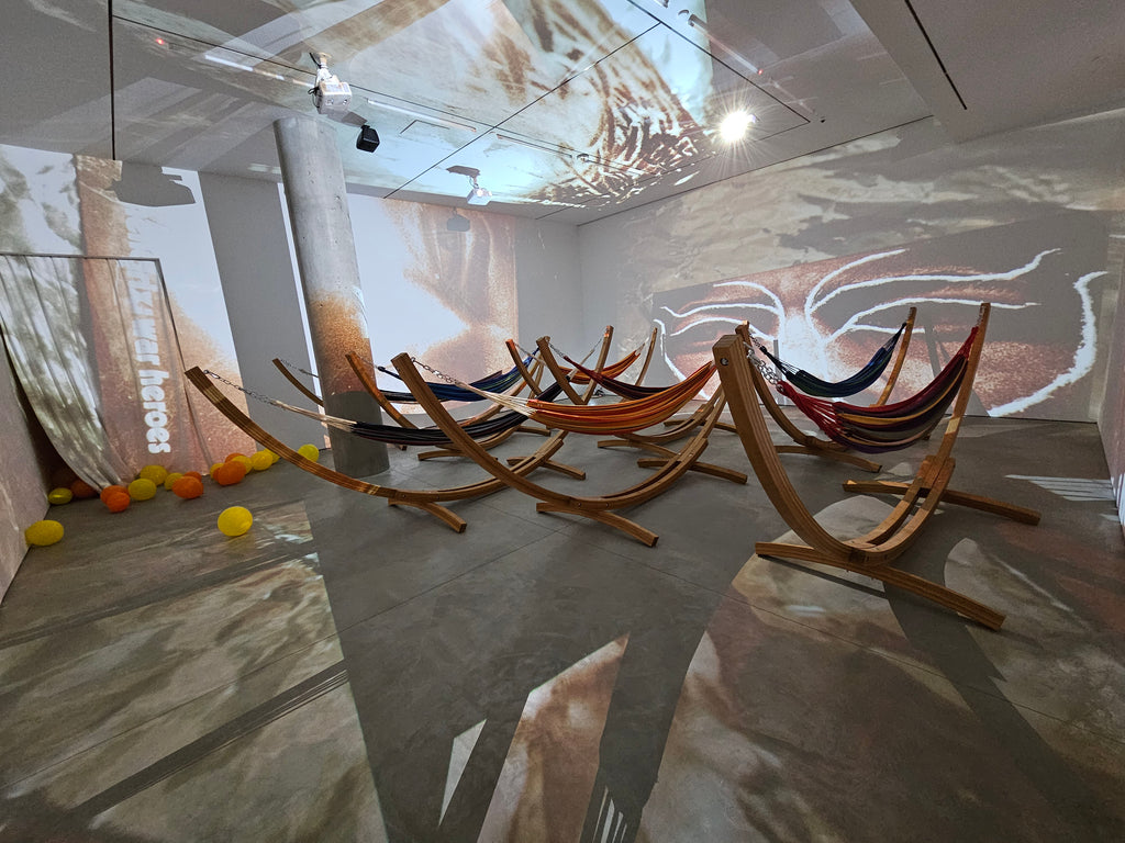 Lisson Gallery hammocks
