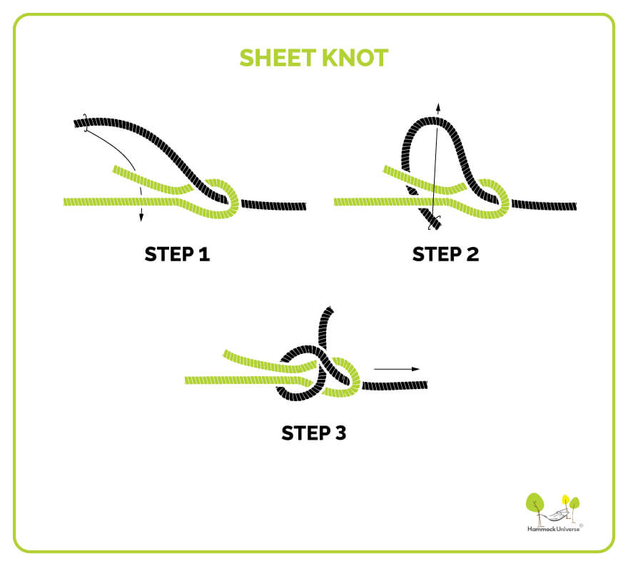 sheet bend knot