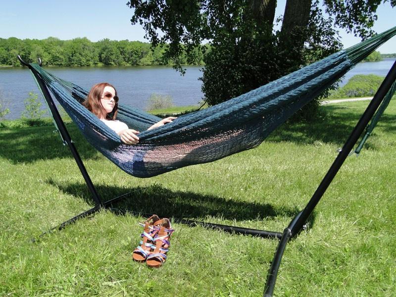 Hammocks With Stands Buy Online Hammock Universe Canada   Mayan Hammock Xl Universal Hammock Stand 1 1400x 